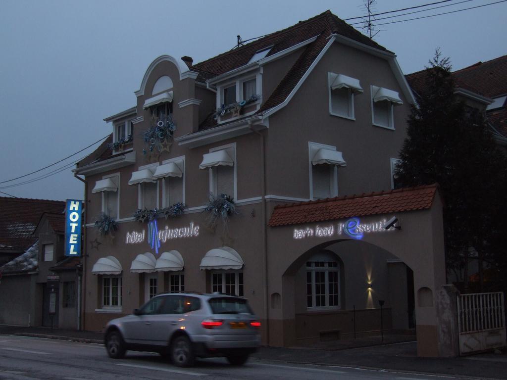 Hotel Majuscule Sélestat Exterior foto